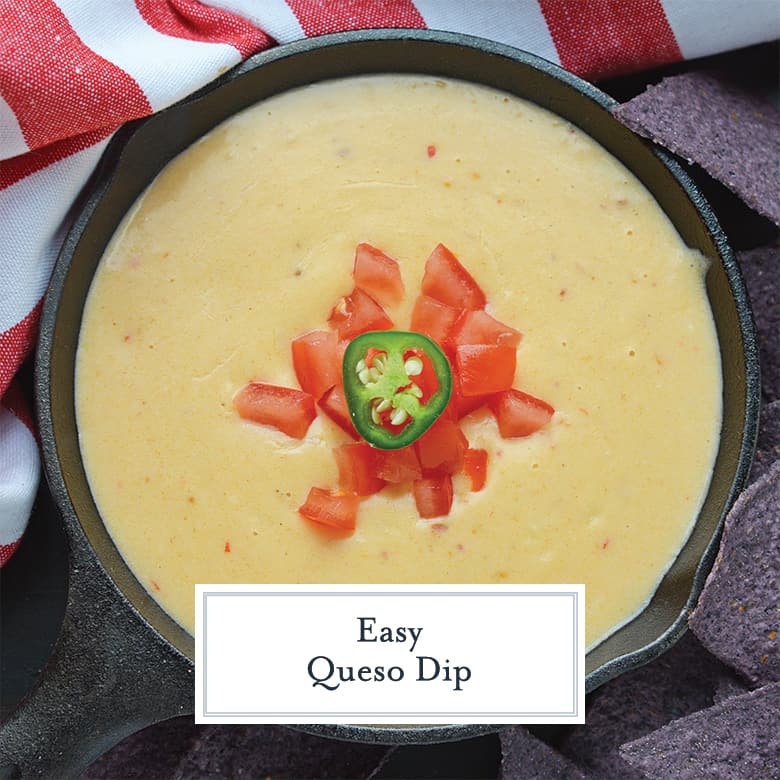 Bowl of Mexican Queso Dip with Tomato and Jalapeno