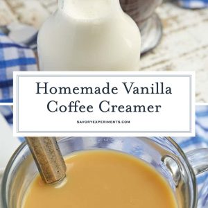 Homemade Coffee Creamer for Pinterest