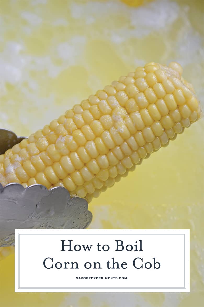 how to boil corn on the cob