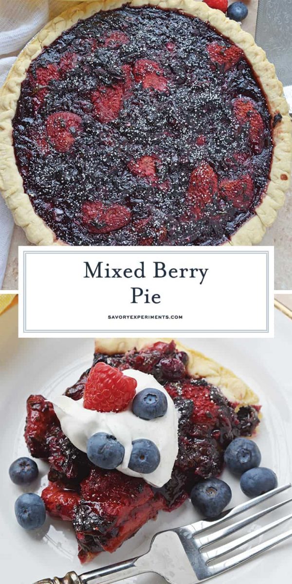 Mixed Berry Pie Recipe Summer Pie Recipe Easy Pie Recipe