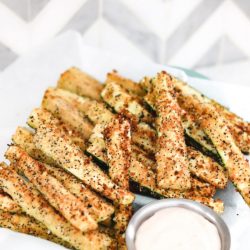 air fryer zucchini fries