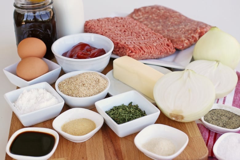 French Onion Meatloaf Ingredients 