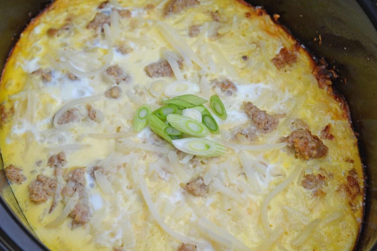 Cooked breakfast casserole 