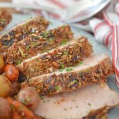 slice onion pork tenderloin