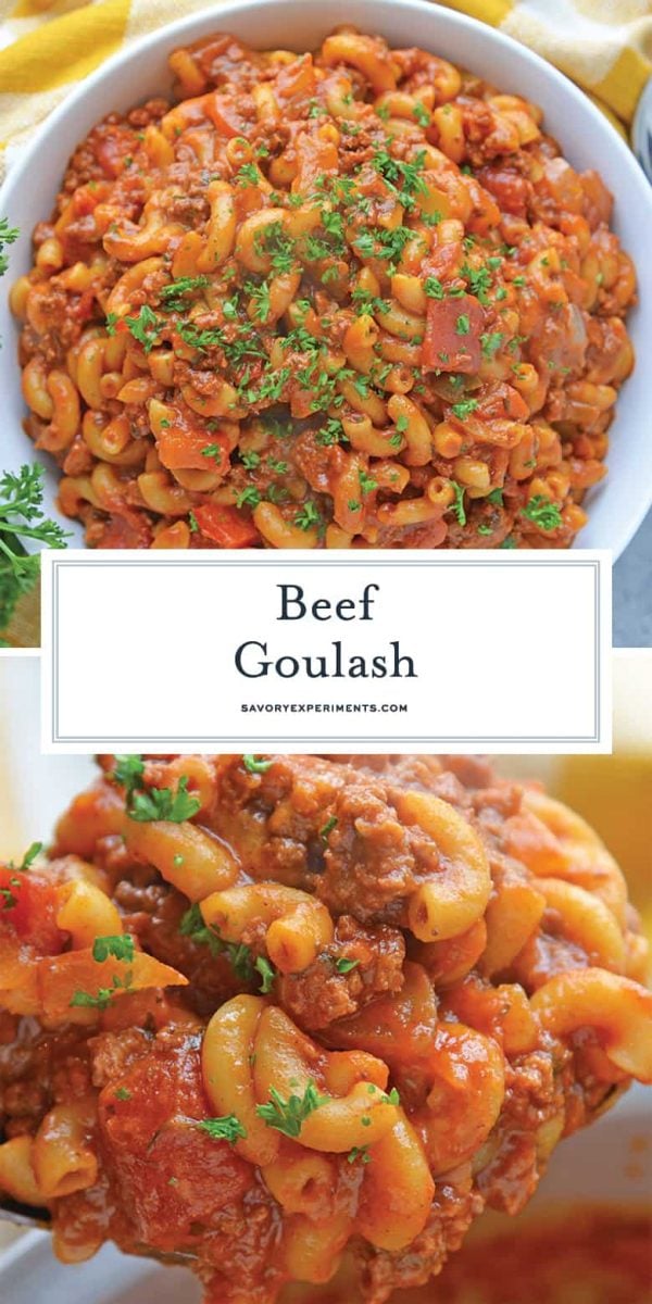 American beef goulash for pinterest