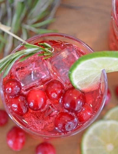 cranberry punch overhead