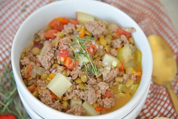 Easy Lamb Stew - Favorite Fall Recipe Using Ground Lamb