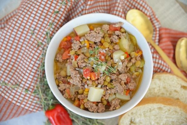 Easy Lamb Stew - Favorite Fall Recipe Using Ground Lamb