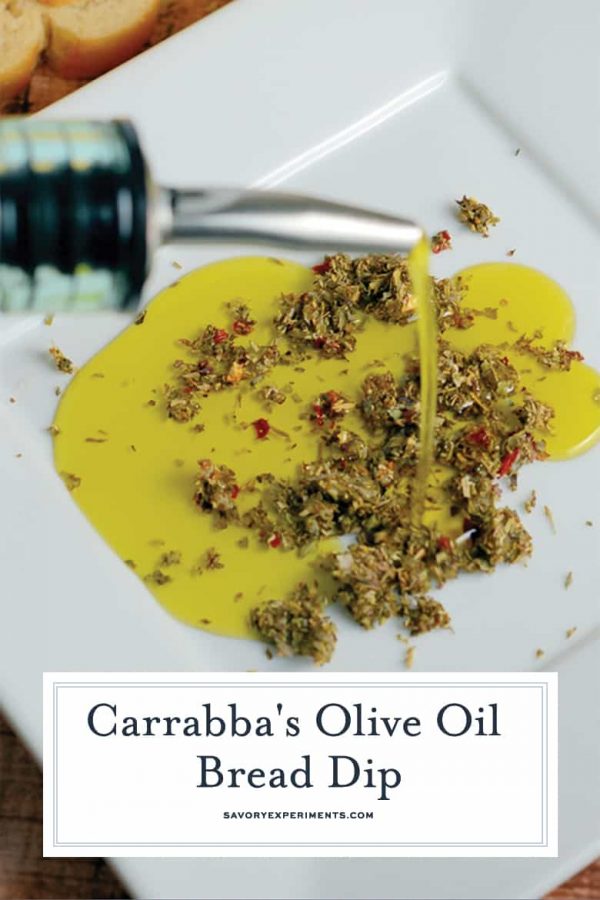 Carrabba's Olive Oil Bread Dip + VIDEO (Best Dipping Oil EVER)