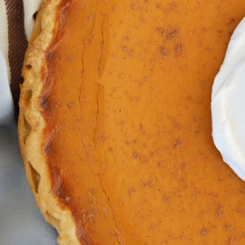 pumpkin with cracks