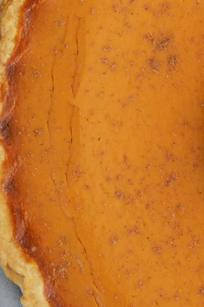 pumpkin with cracks
