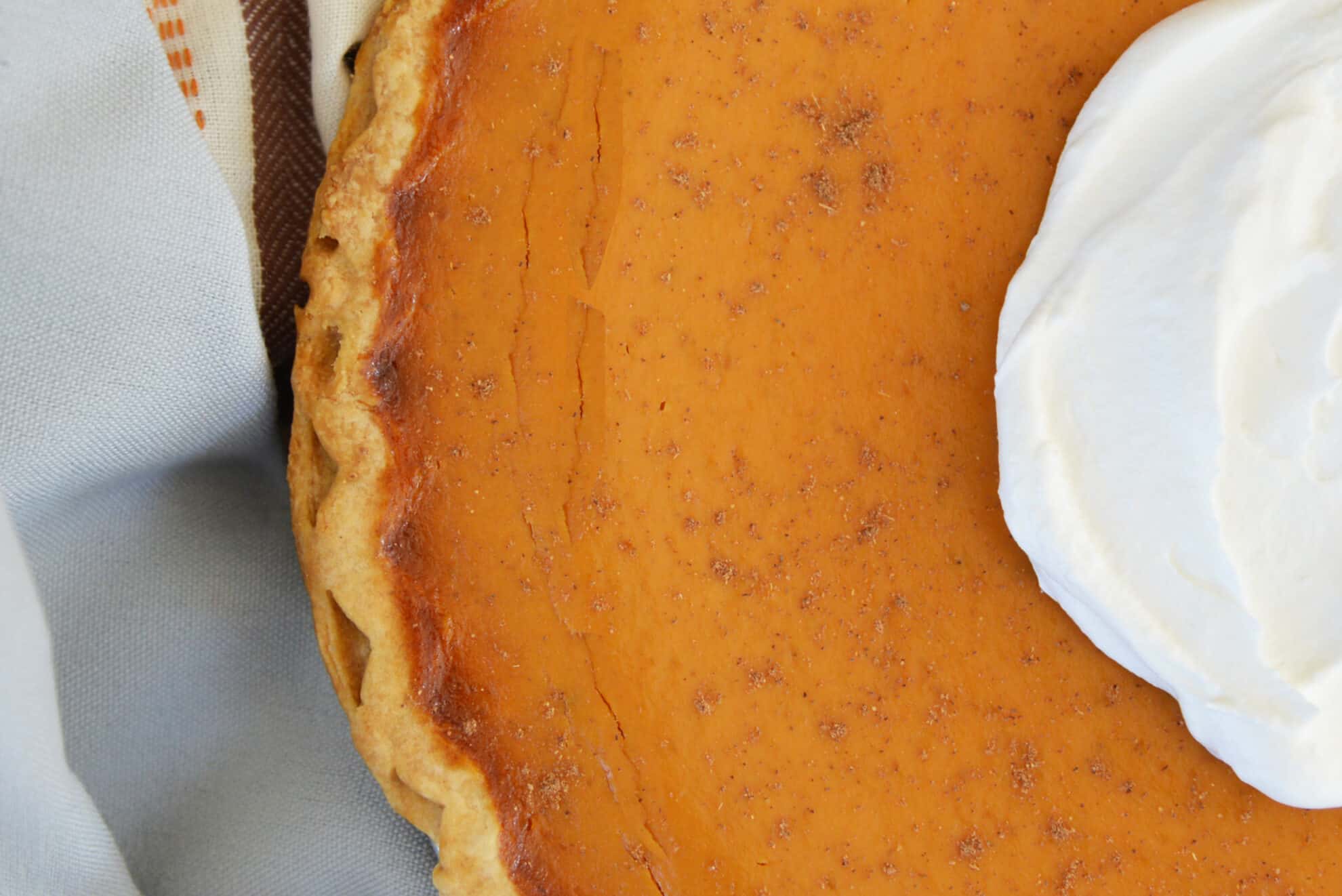 How To Fix Cracks In Pumpkin Pie Savory Experiments