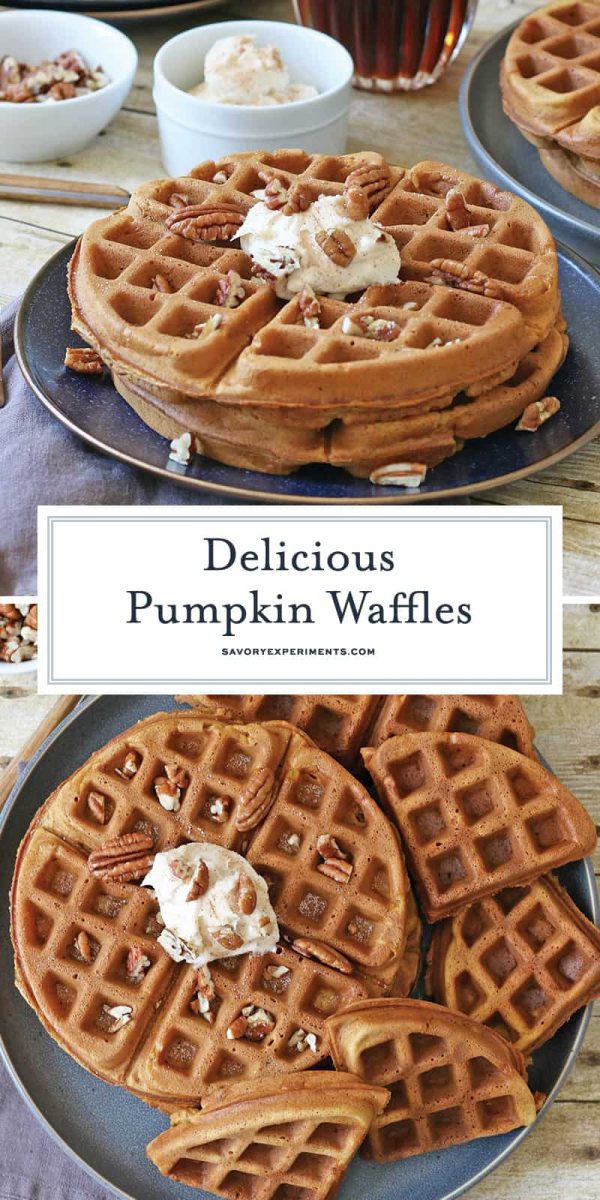 Pumpkin waffle recipe for pinterest 