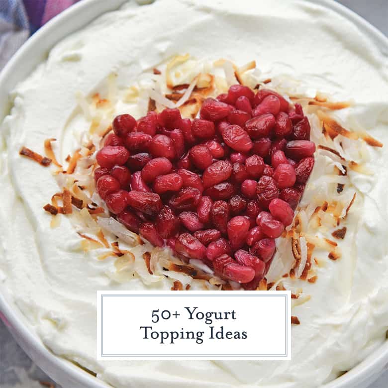 bowl of yogurt with toppings