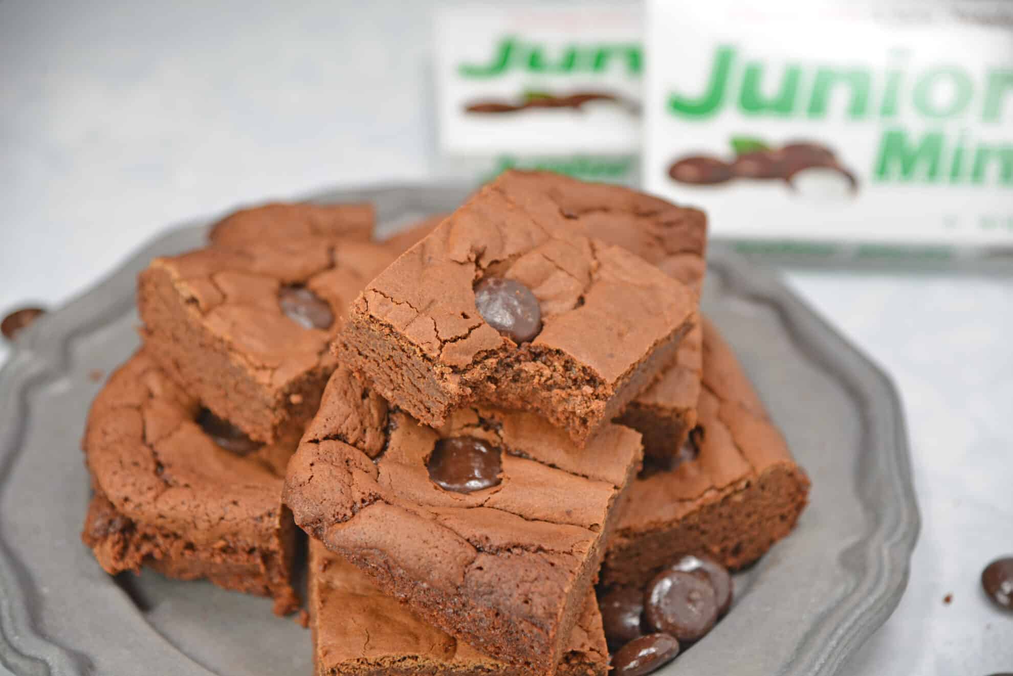 Junior Mints Brownies A Brownies From Scratch Recipe