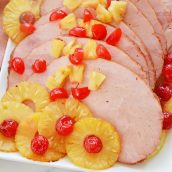 sliced ham for pinterest