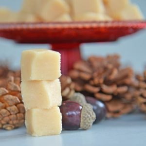 stack of vanilla fudge