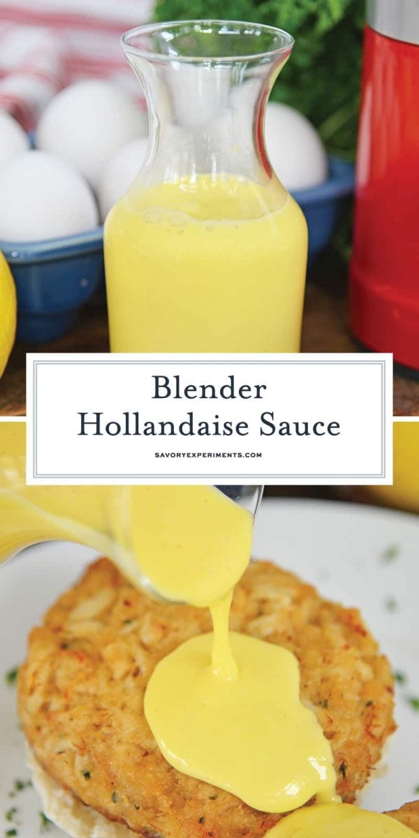 Blender Hollandaise Sauce for Pinterest 