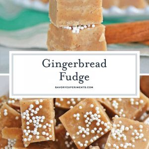 gingerbread fudge collage images