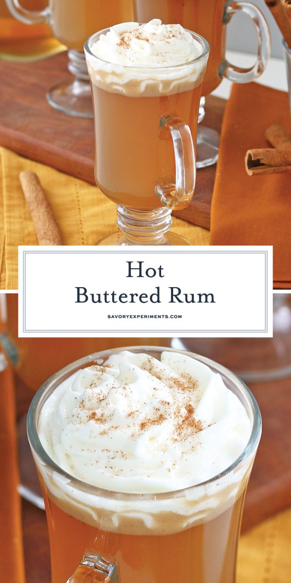 Easy Hot Buttered Rum for Pinterest 