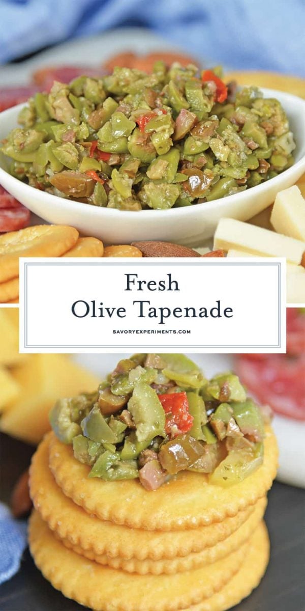 Fresh olive tapenade for pinterest 