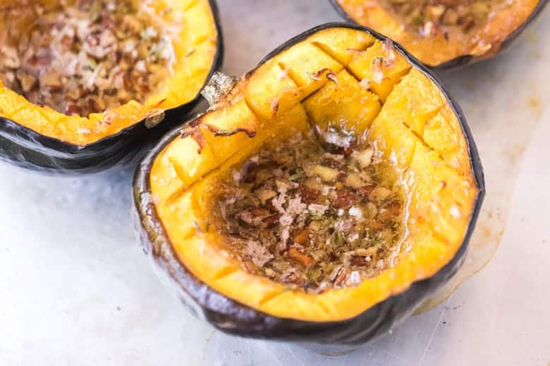 roast acorn squash