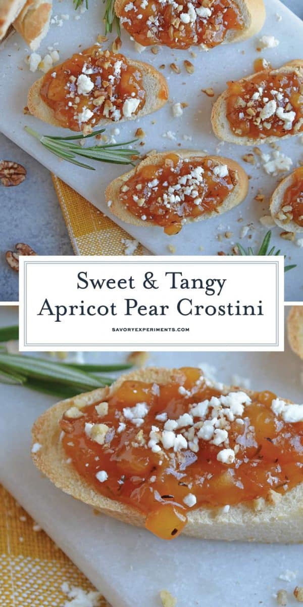 Apricot and Bruschetta 