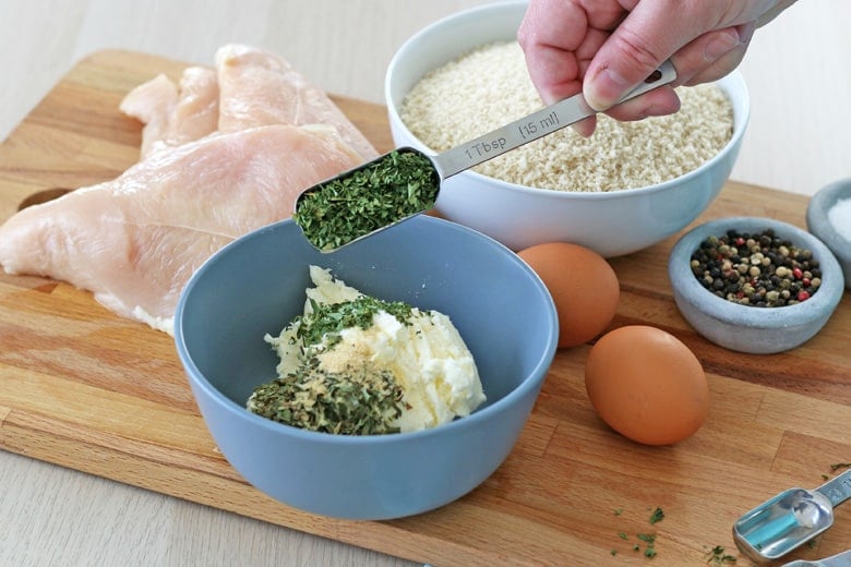 Chicken kiev ingredients  