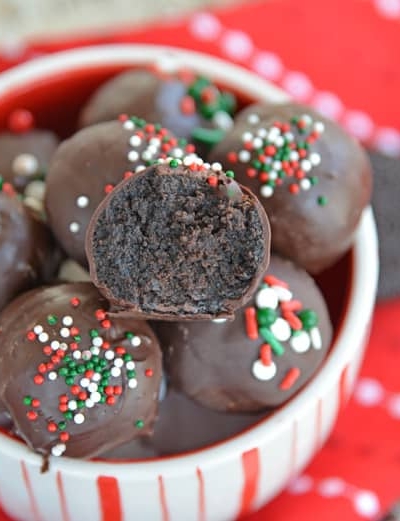 chocolate oreo balls