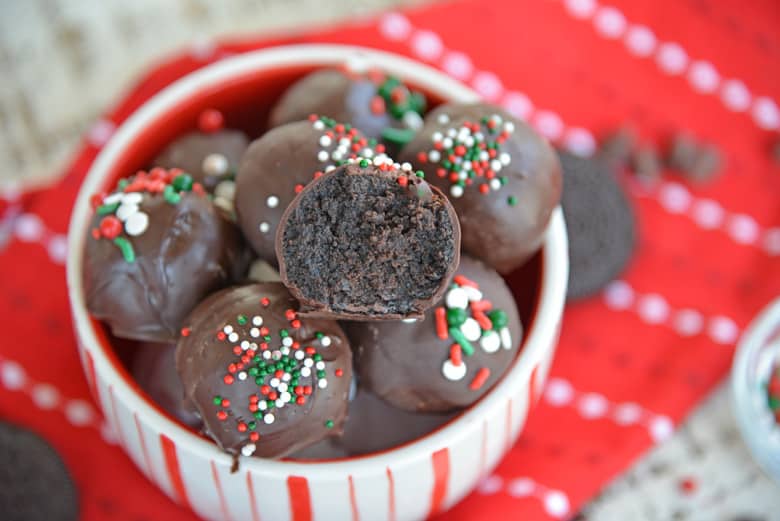 palline di cioccolato oreo
