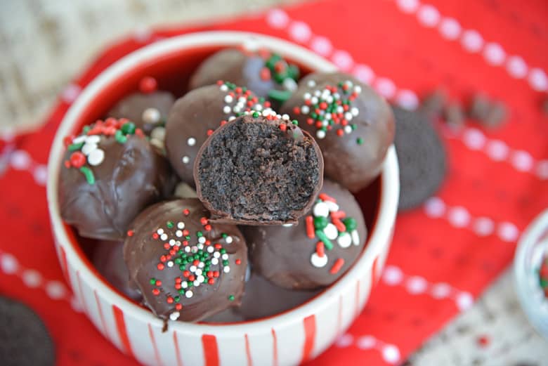 chocolate oreo balls