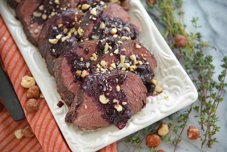 Stunning reverse sear beef tenderloin 