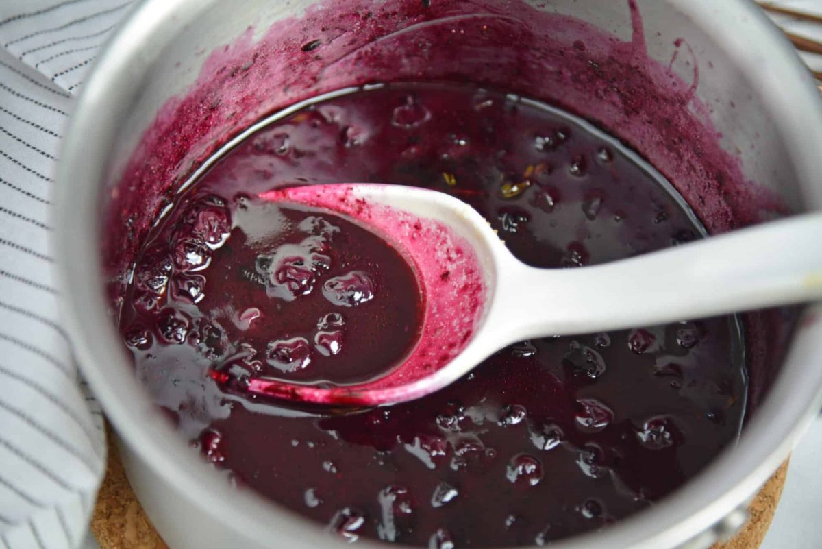 Savory Blueberry Sauce 