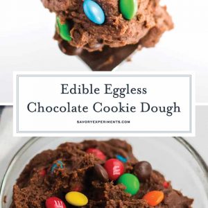 eggless chocolate cookie dough