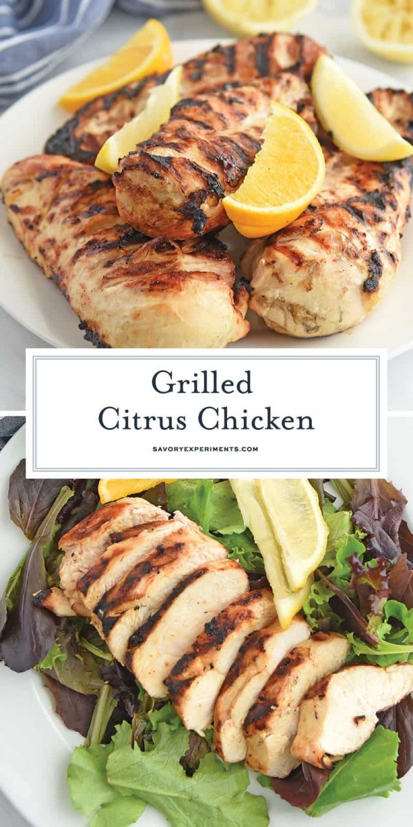 Grilled Citrus Chicken for Pinterest 