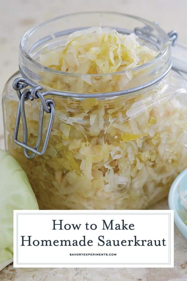 How to Make Homemade Sauerkraut EASY Sauerkraut Recipe