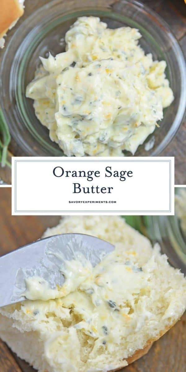 Close up of Orange Sage Butter 