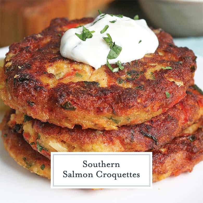 Easy Southern Salmon Croquettes Recipe Fried Salmon Patties