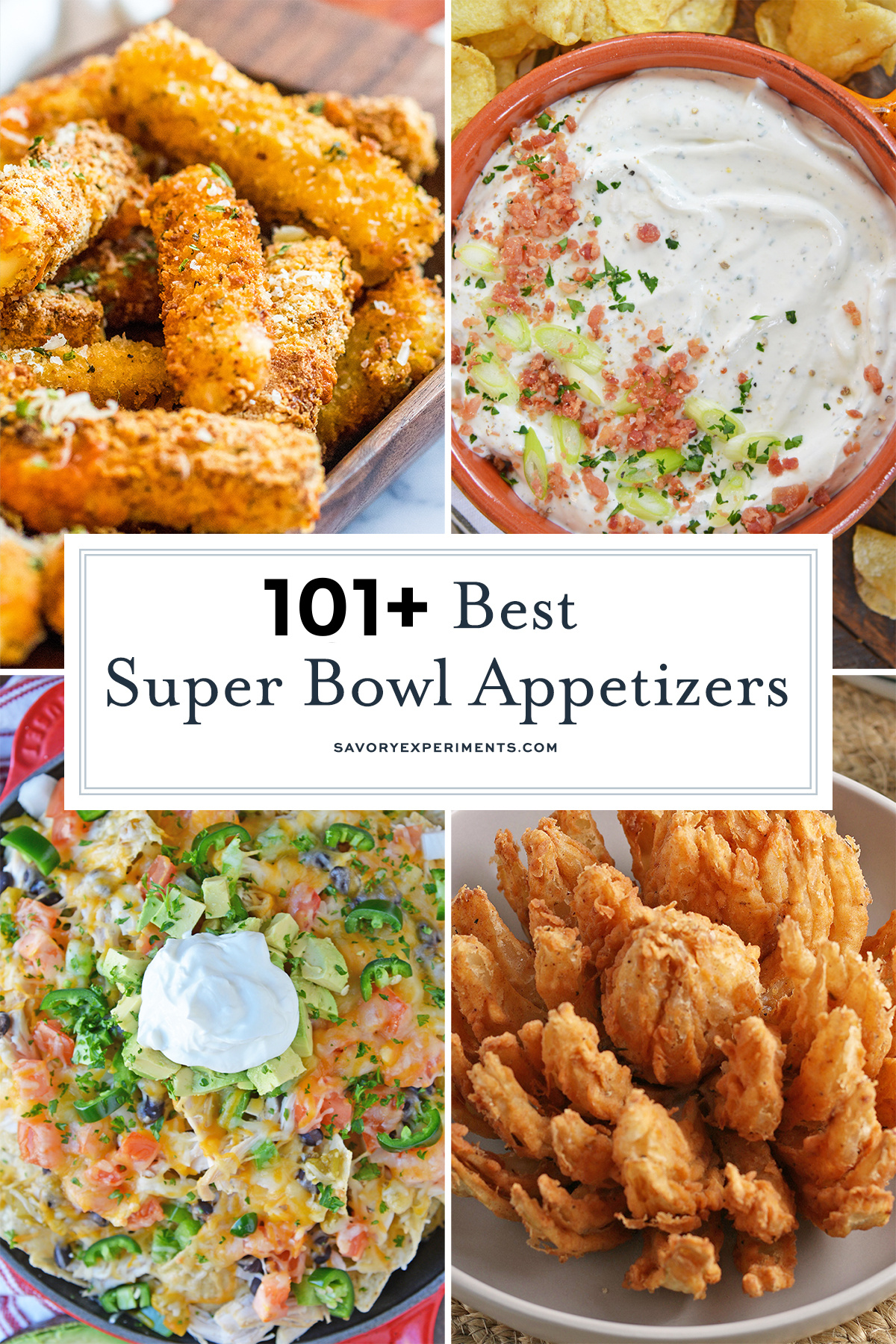 101+ EASY Super Bowl Appetizers (Football Food Ideas)