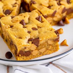 peanut butter chocolate chip cookie bar