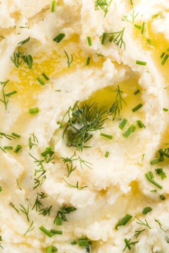 creamy ranch mashed potatoes