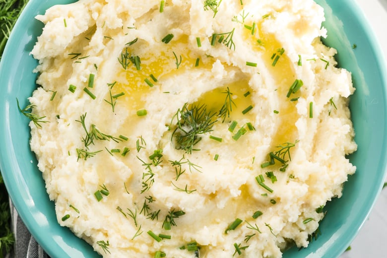 creamy ranch mashed potatoes