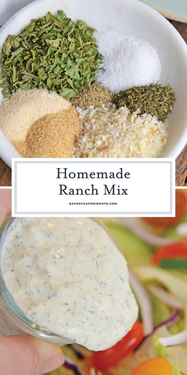 Ranch dressing mix for pinterest 