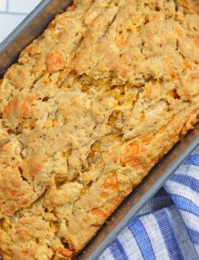 bread in a loaf pan