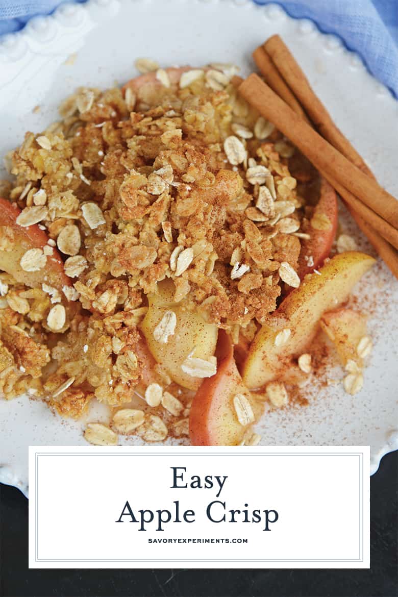 gluten free apple crisp for pinterest 