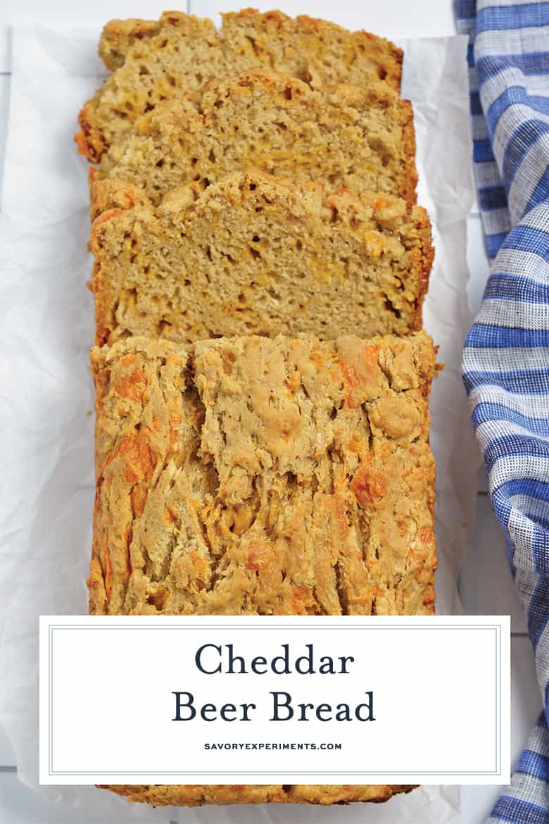 sliced beer bread for pinterest 