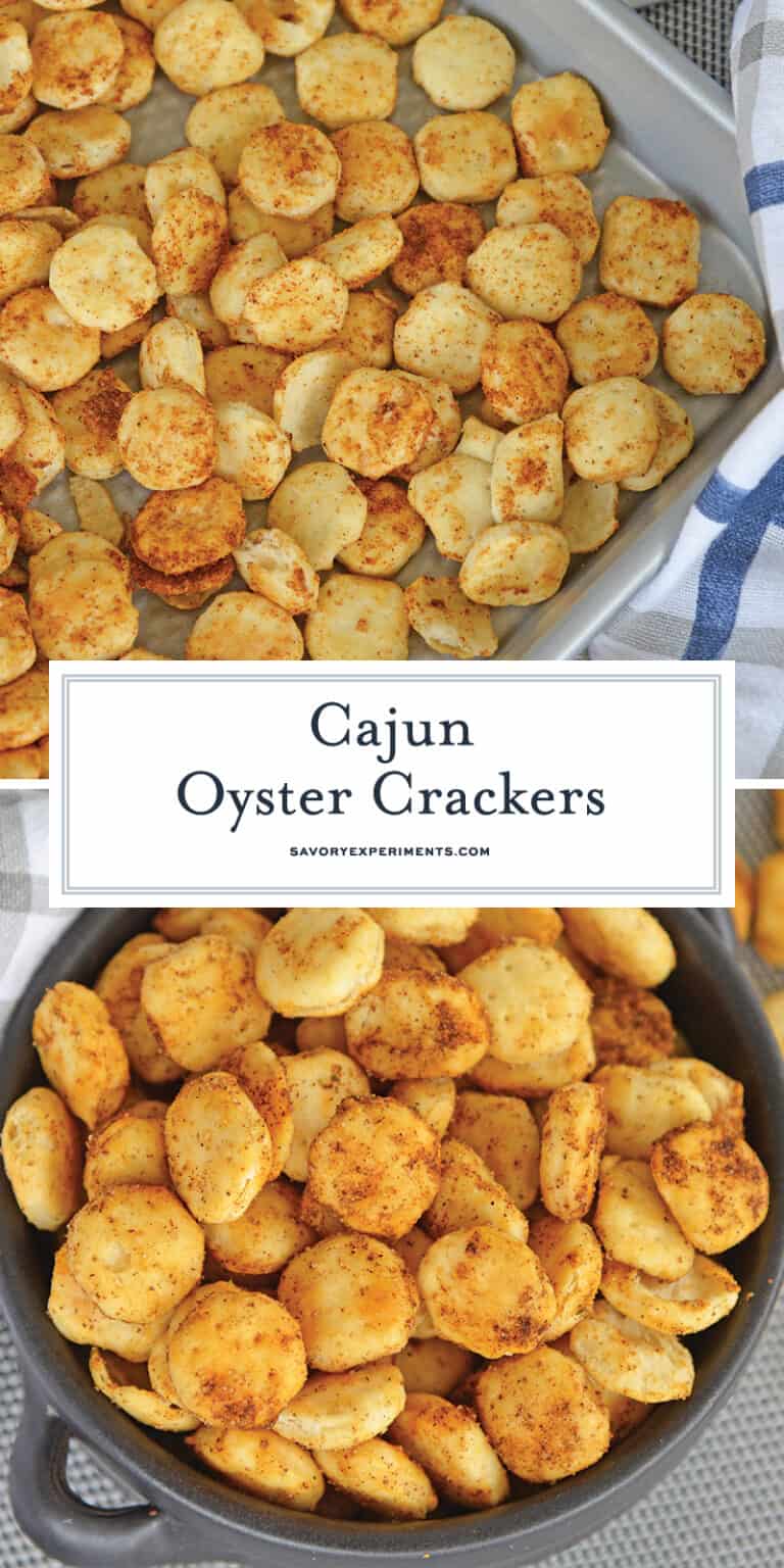 Super EASY Cajun Oyster Crackers Recipe Only 3 Ingredients!