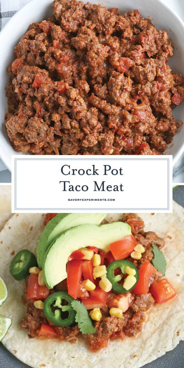 crockpot taco meat for pinterest 