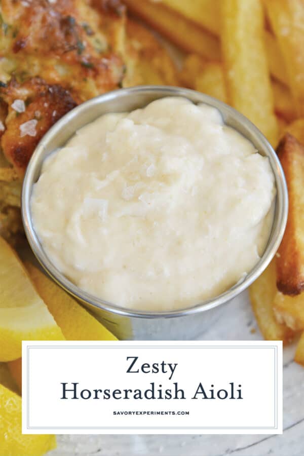 Tangy Horseradish Aioli Recipe The Perfect Dipping Sauce