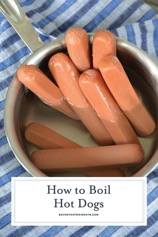 How to Boil Hot Dogs Gourmet Hot Dogs on the Stovetop